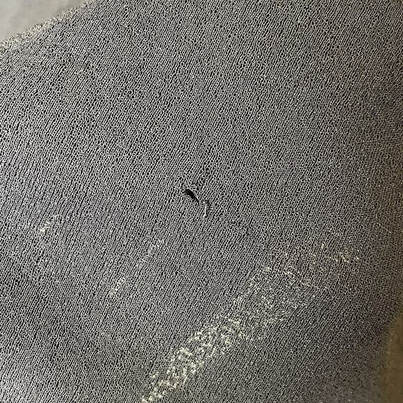 Vtg Women's‎ Sheer Black Ruffle Flare Bell Sleeve Blouse Witchy Whimsigoth Y2K M - Picture 4 of 10